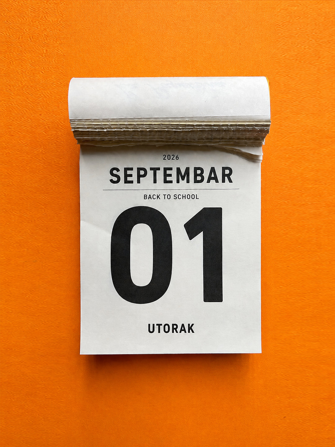Septembar 01 kalendar
